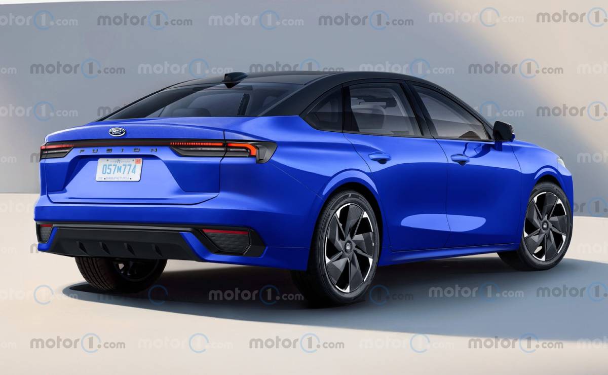 Nuevo Ford sedan accesible trasera