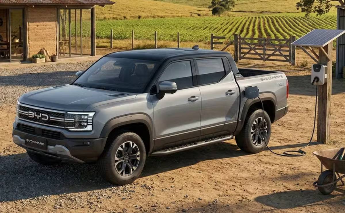 Pick up BYD mas barata que Hilux frente