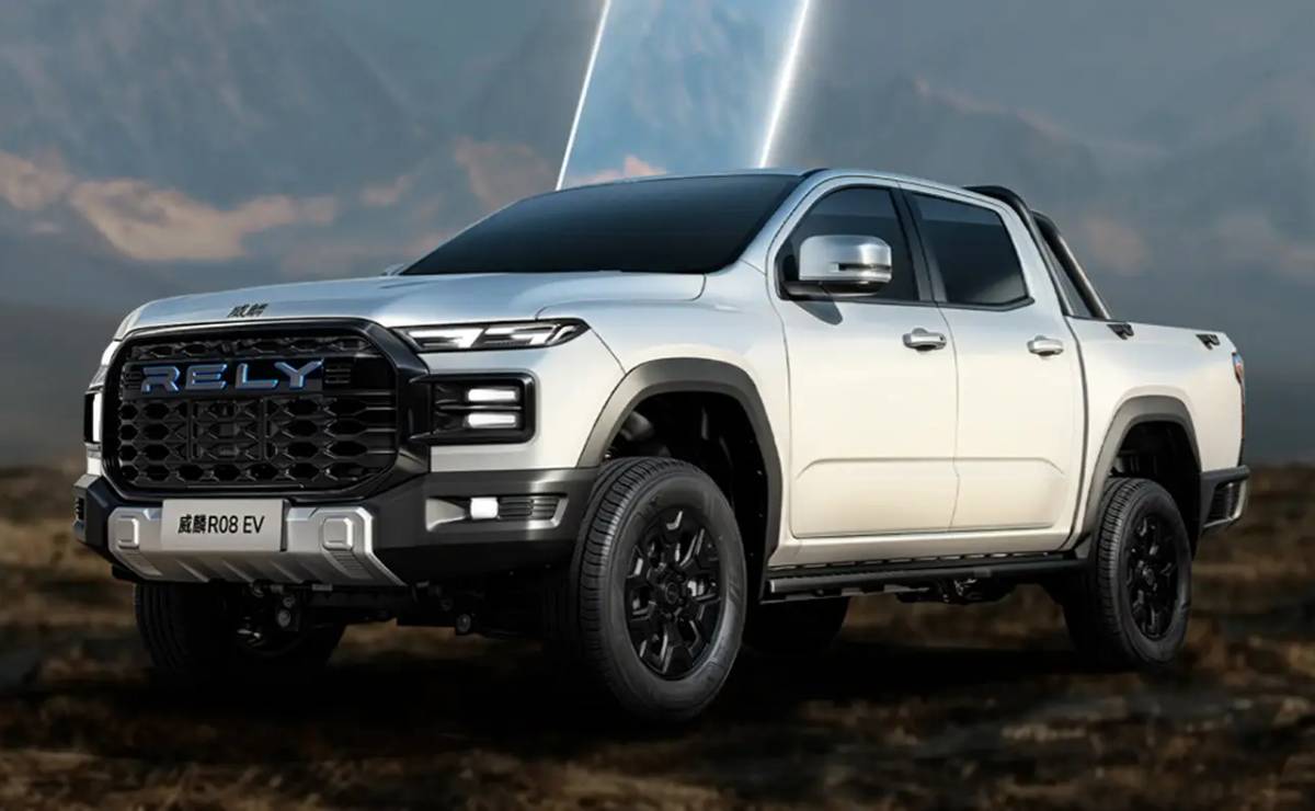 Pick up Chery Rely R08 EV frente