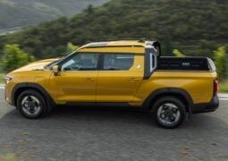 Pick up KGM Musso EV perfil