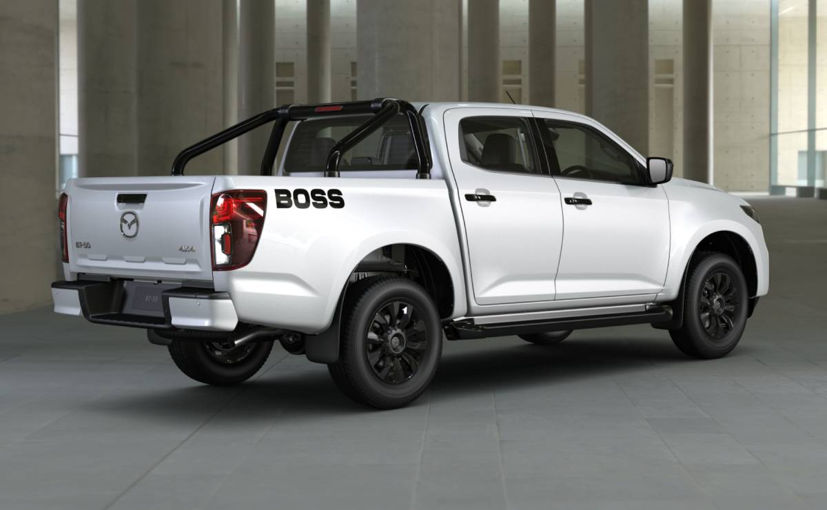 Pick up Mazda BT 50 Boss trasera