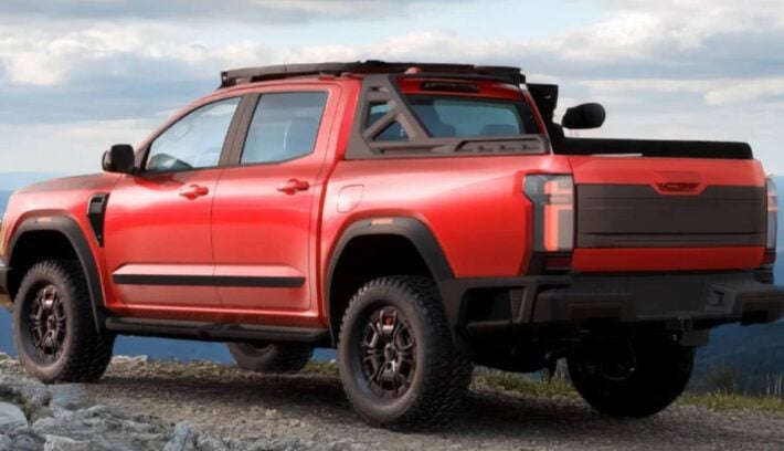 Pick up Rely R08 trasera