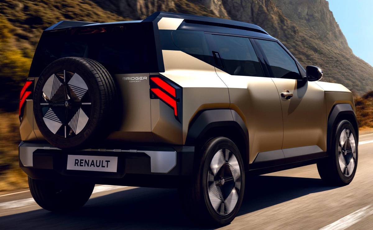 Renault Bridger Concept accion trasera