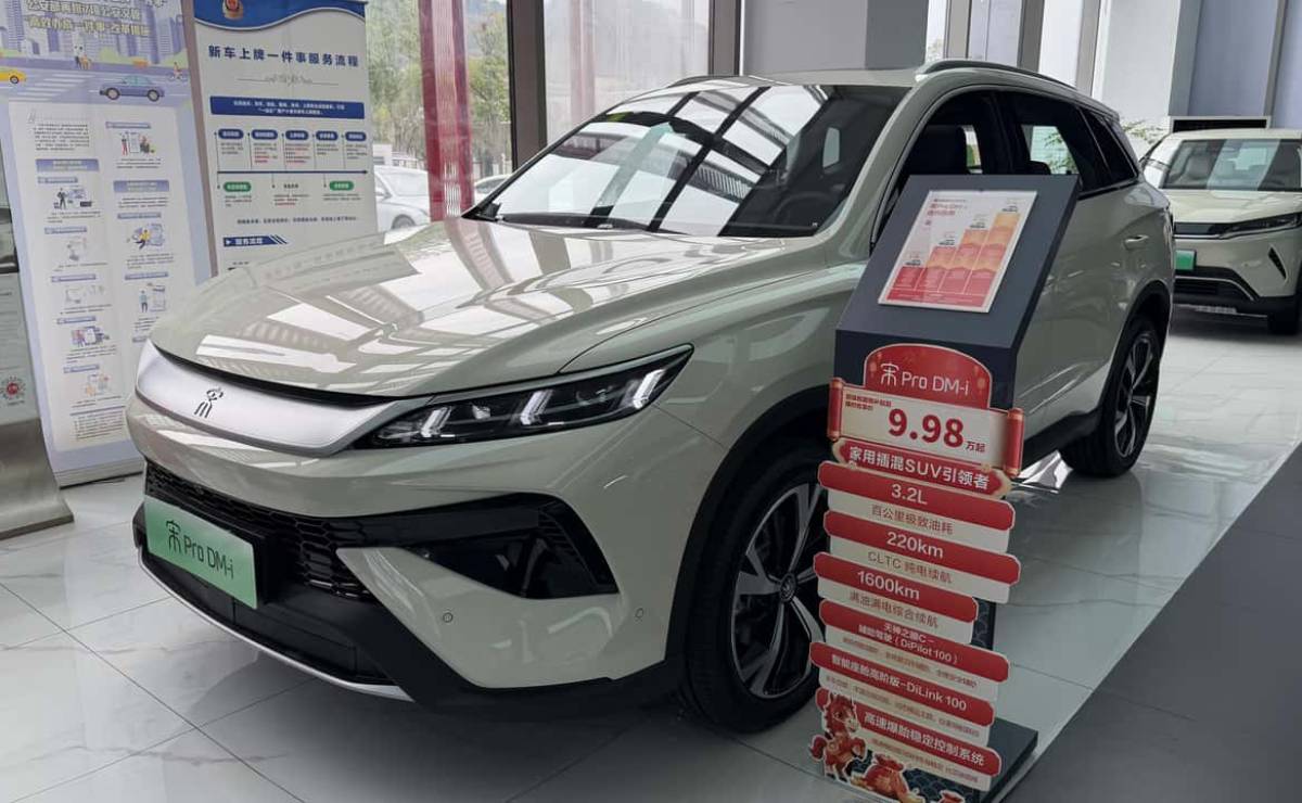 SUV BYD Song Pro 2027 frente