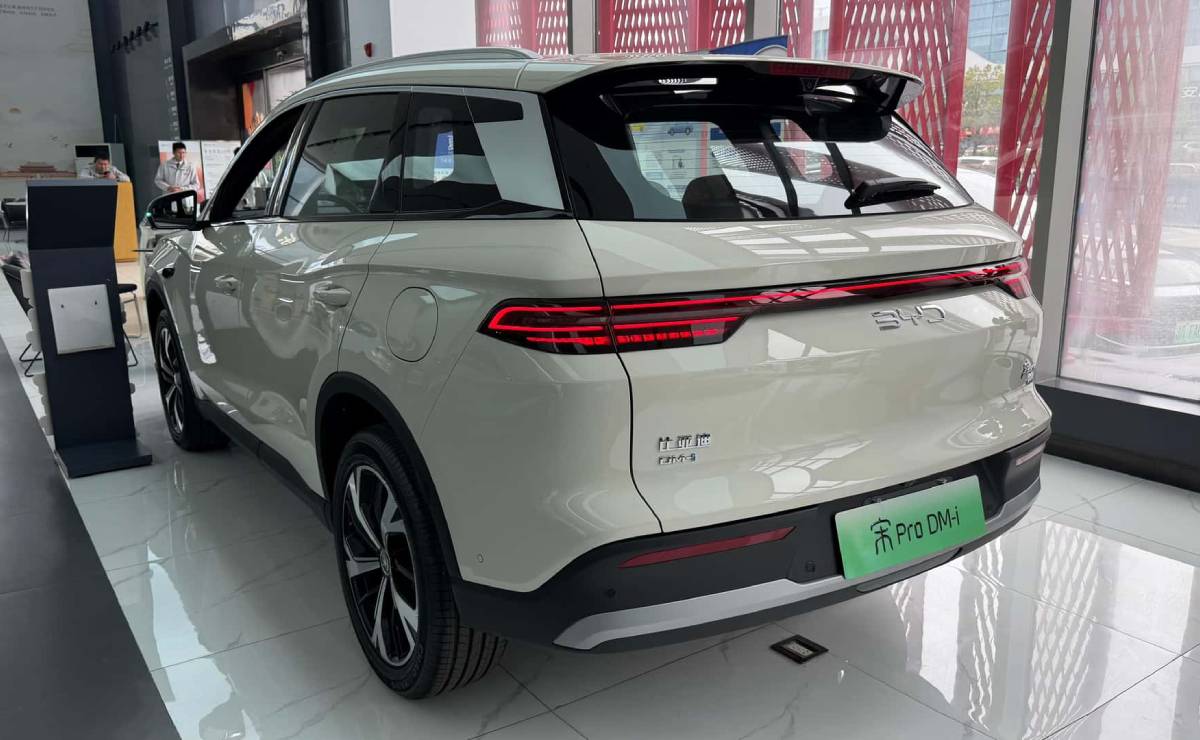 SUV BYD Song Pro 2027 trasera