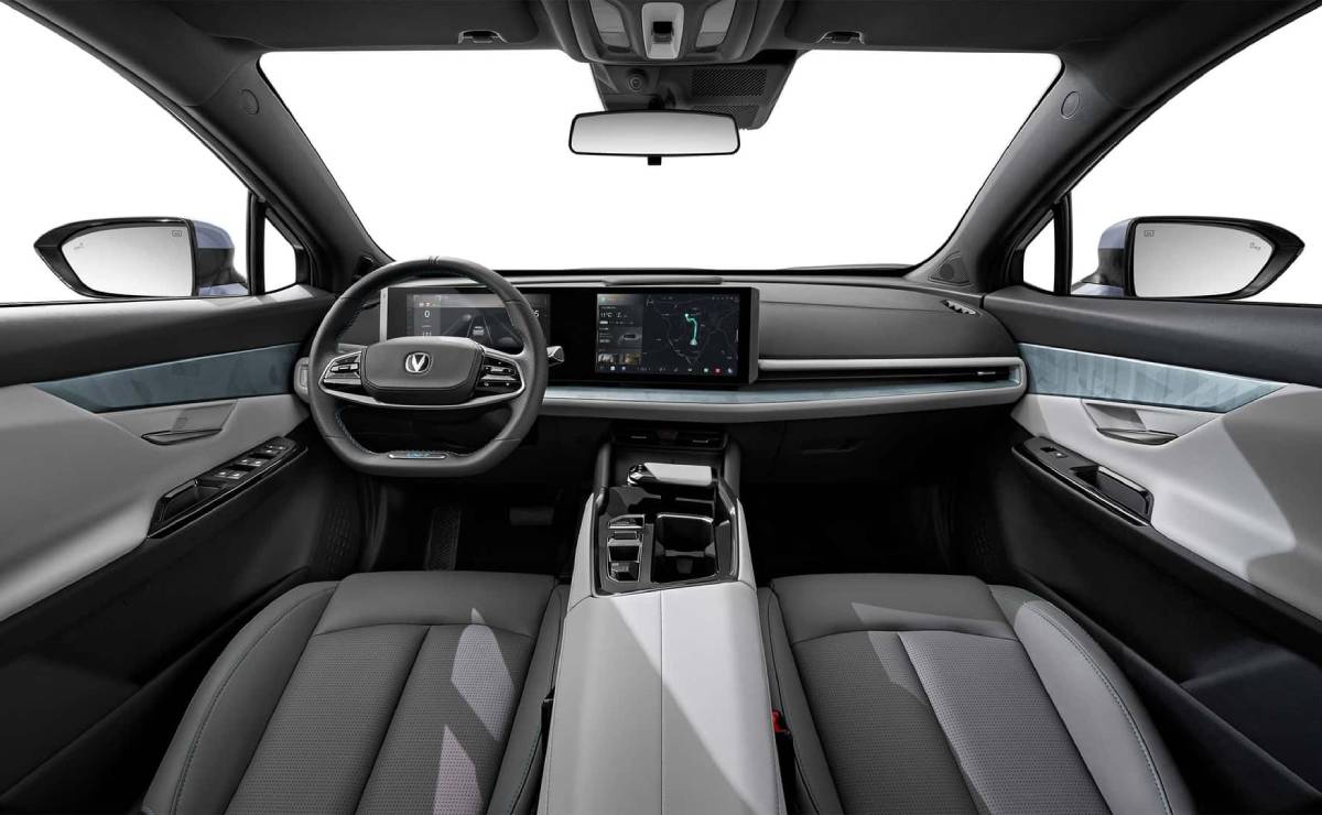 El nuevo SUV chino que se fabricará en la región y apunta directo a Toyota Corolla Cross y Ford Territory 7 SUV Caoa Changan Uni T interior