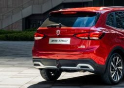 SUV MG ZS trasera
