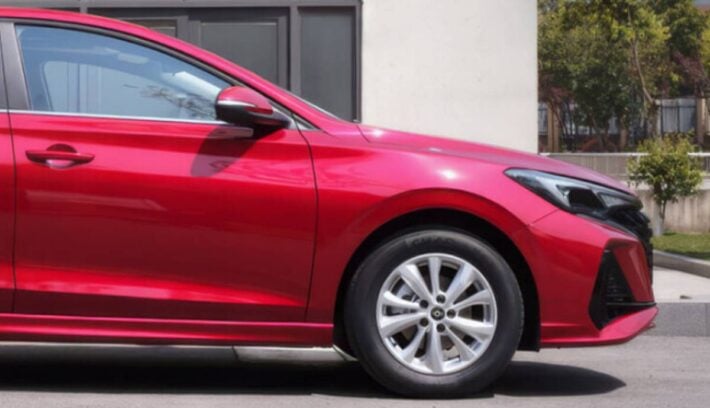 Sedan Changan Alsvin Plus perfil