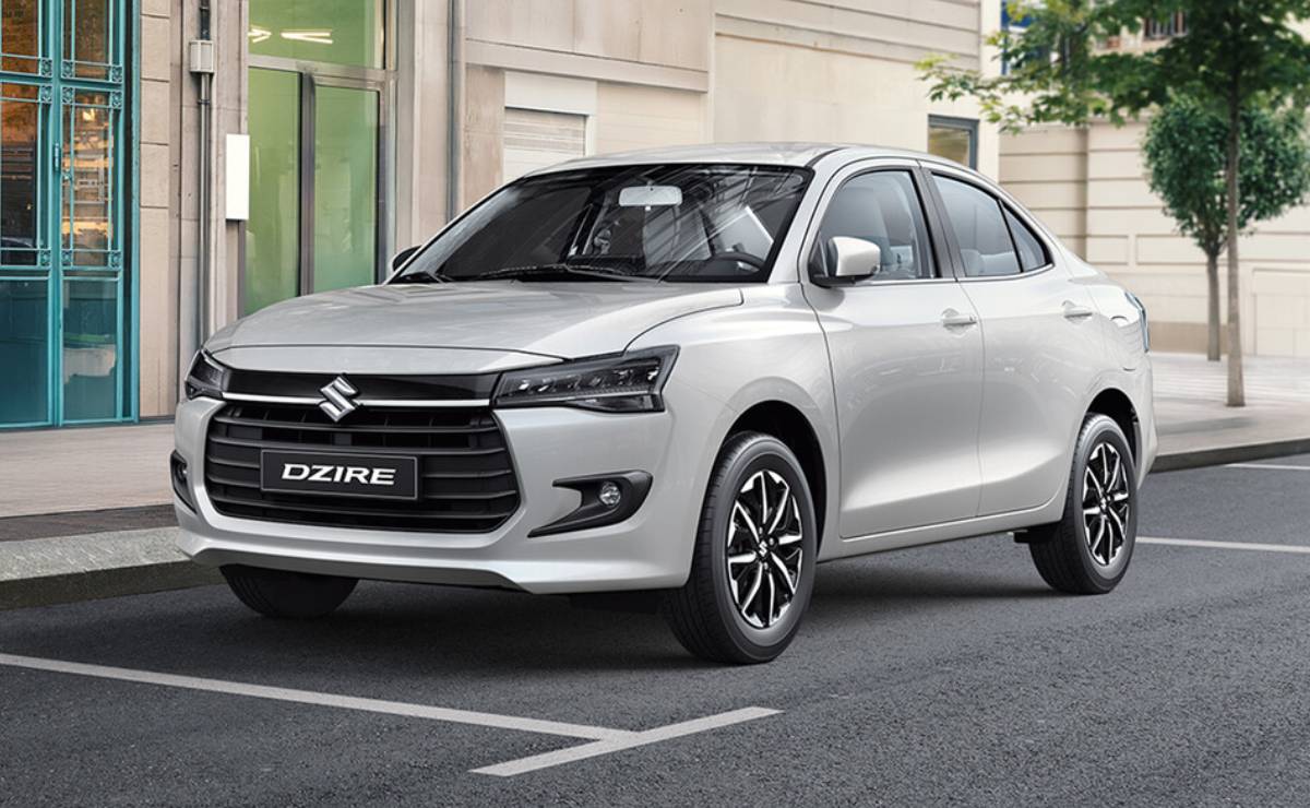 Sedan Suzuki Dzire 2026 frente