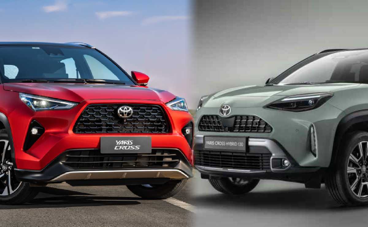 Toyota Yaris Cross: ¿qué diferencias hay entre el modelo europeo y el Mercosur? 1 Toyota Yaris Cross BR vs EU (1)
