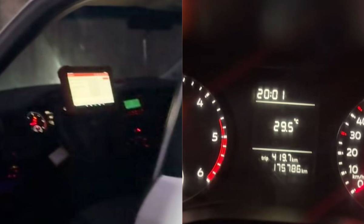 Una Volkswagen Amarok marcaba más de 175.000 km, pero el escáner mostró otra cosa 2 Volkswagen Amarok kilometraje