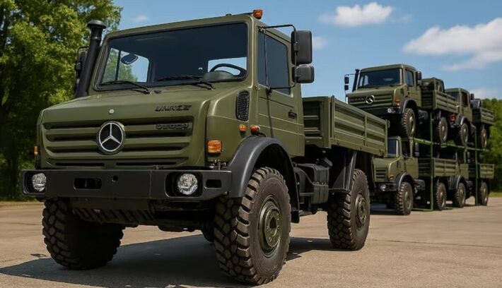 400 camiones UNIMOG se sumarán al Ejército