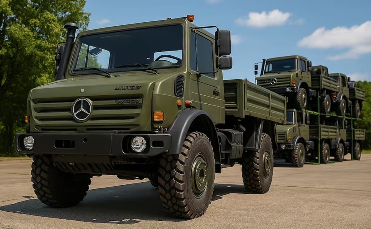400 camiones UNIMOG se sumarán al Ejército