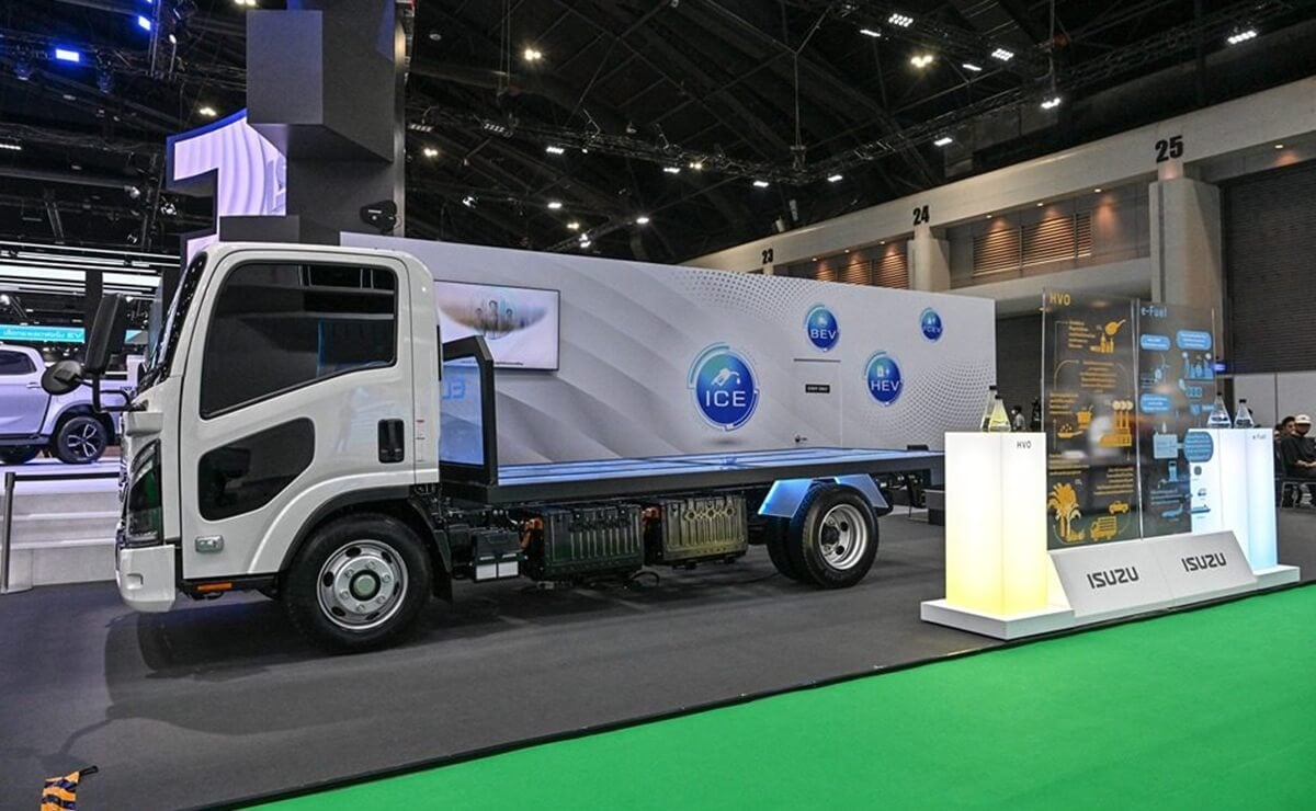 Camion a hidrogeno de Isuzu