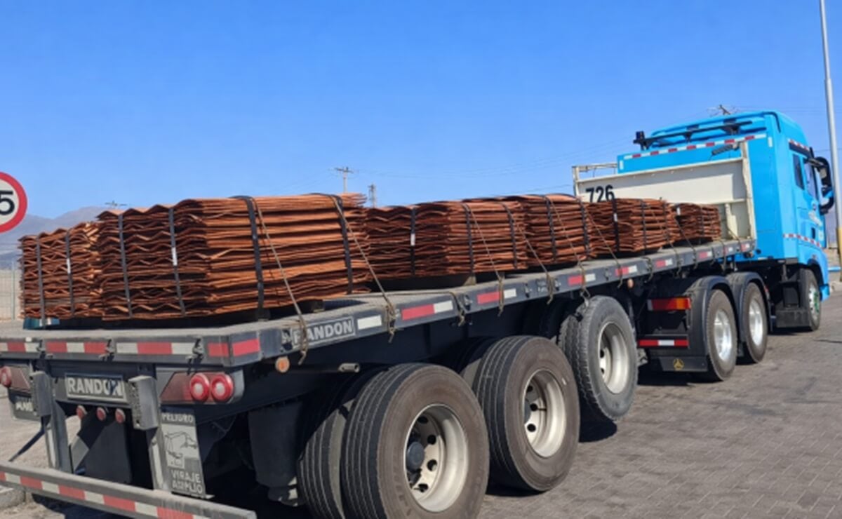 Camion electrico de Codelco y SANY