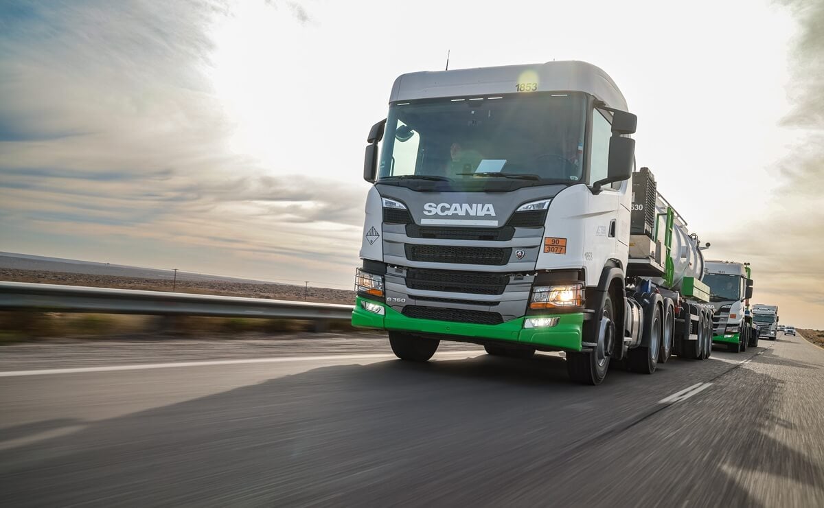 TSB fortalece su operación en Vaca Muerta con la incorporación de 40 camiones Scania 3 Camiones Scania