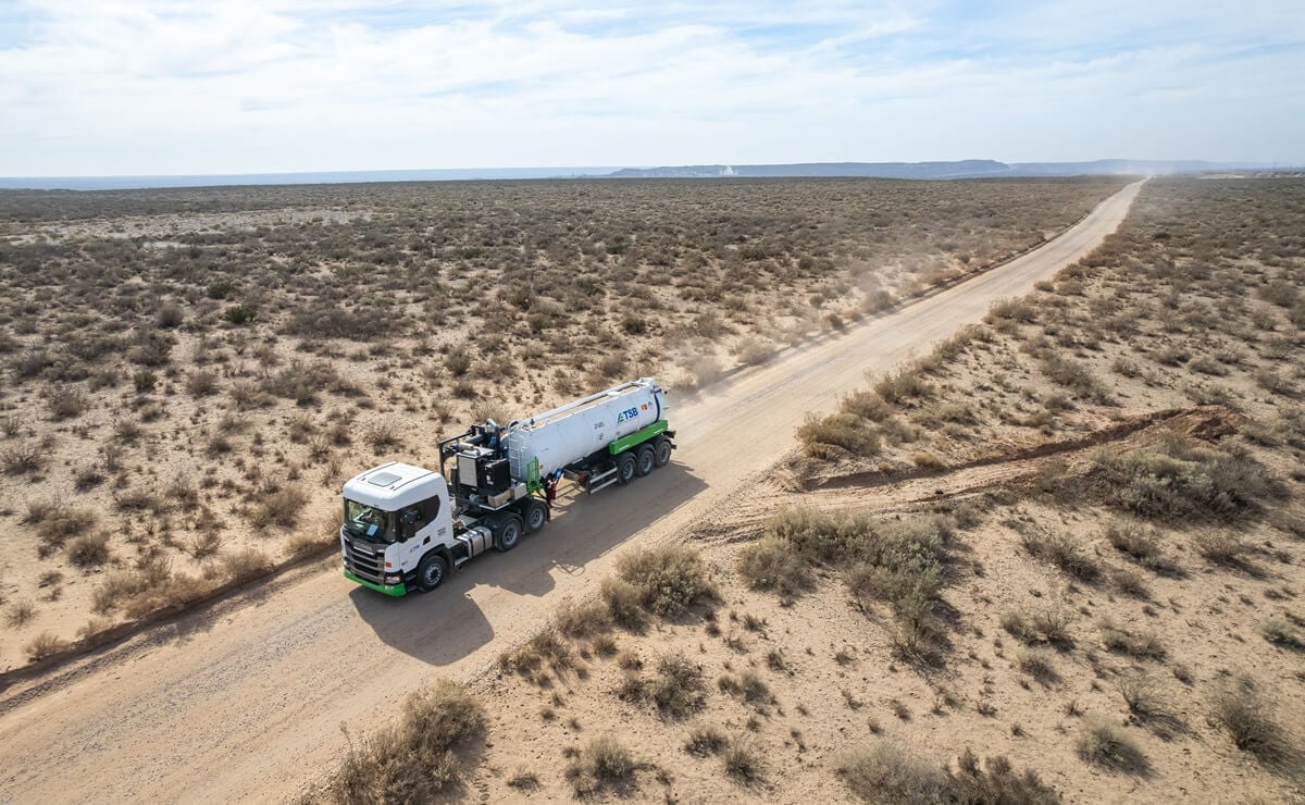 TSB fortalece su operación en Vaca Muerta con la incorporación de 40 camiones Scania 2 Camiones de Scania en Neuquen