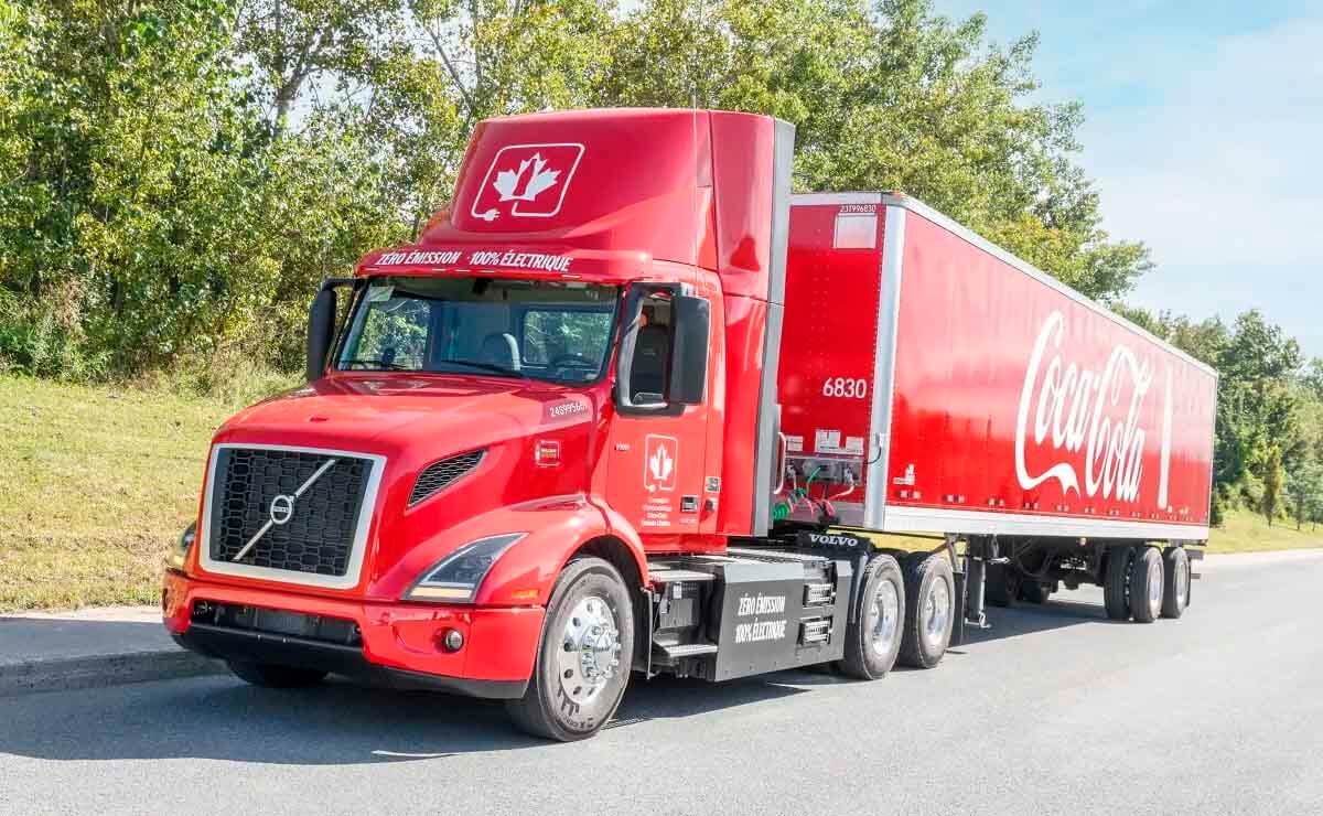 Coca Cola suma camiones de Volvo 100% eléctricos