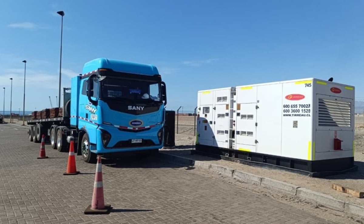 Autonomía notable del camión elétrico de SANY y Coldeco