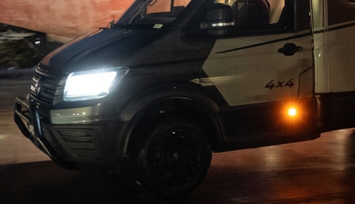 La autocaravana Dethleffs Globebus Performance 4x4 T16