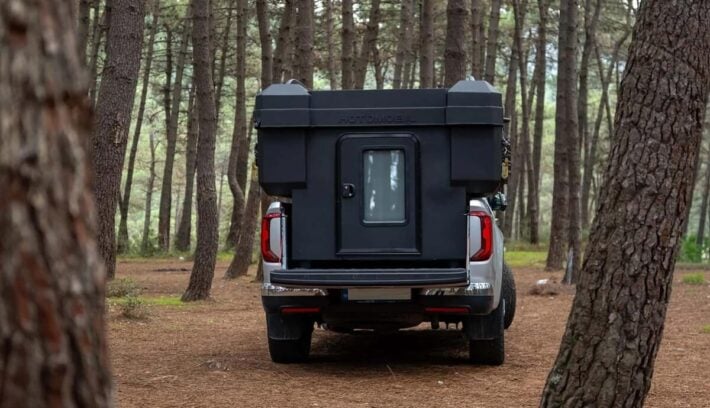 Hotomobil Atlas Cabin Box 2026 para pasar de pick up a camper