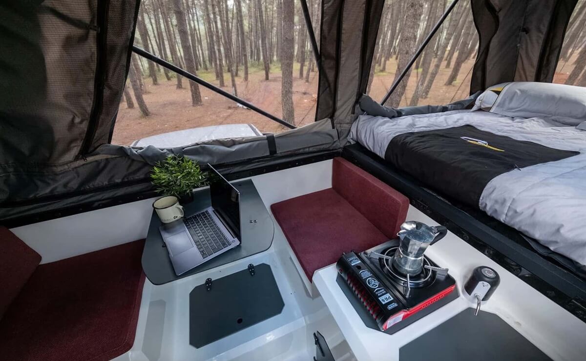 Hotomobil Atlas Cabin Box 2026 por dentro