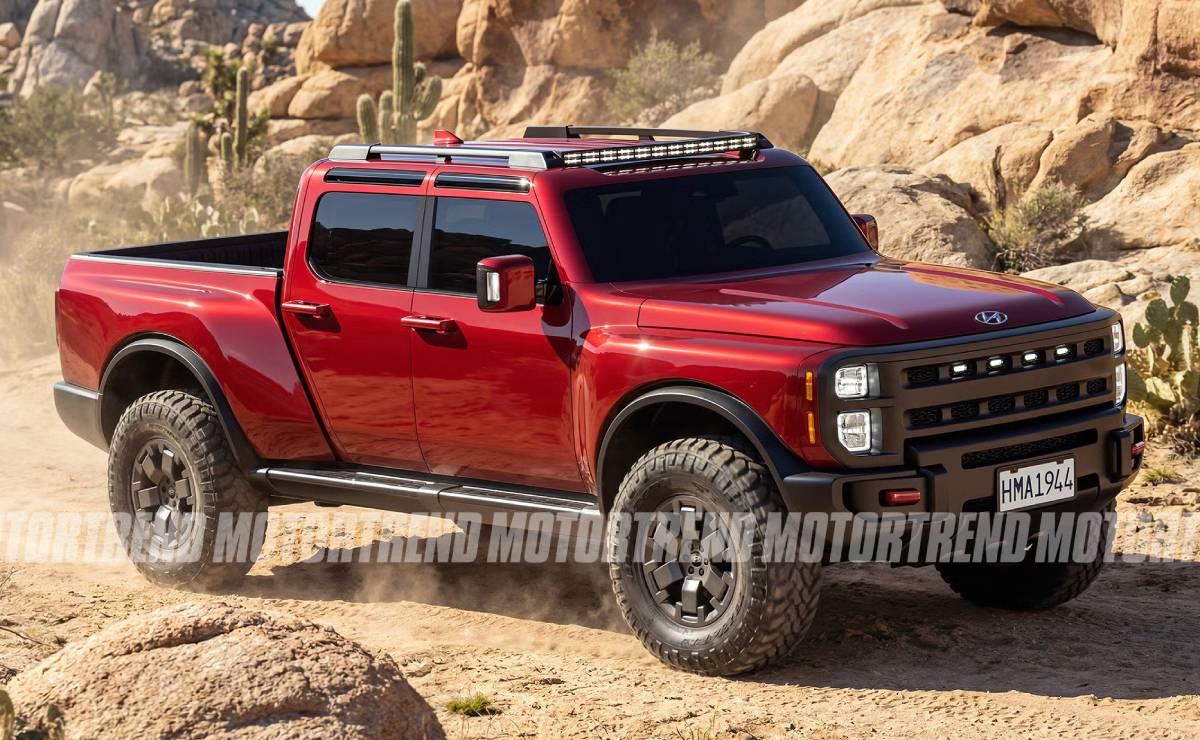 Hyundai pick up frente