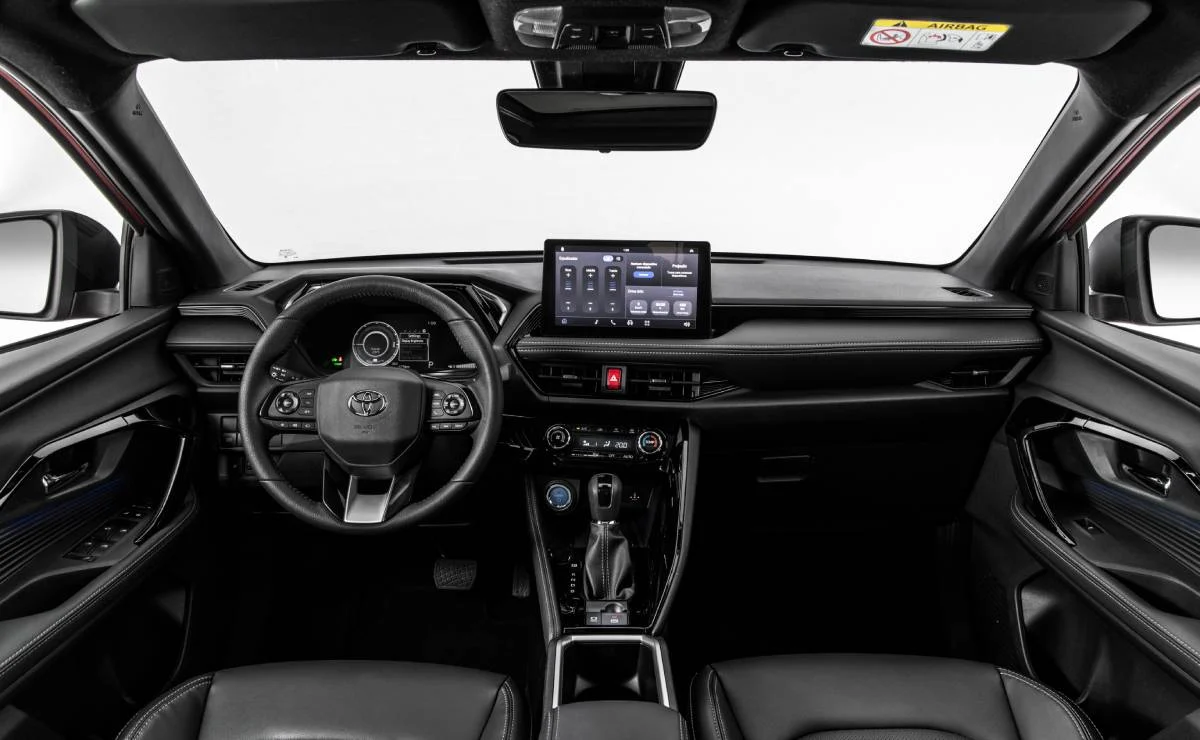 Interior de un Toyota Yaris Cross