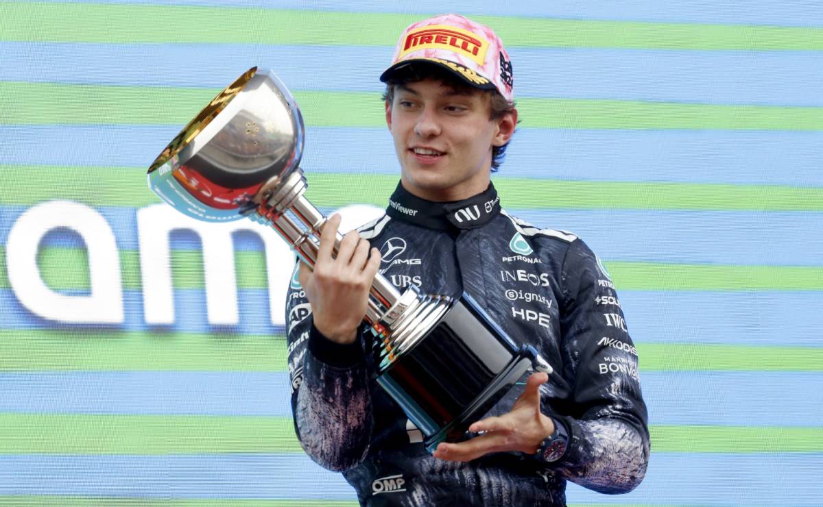 Kimi Antonelli se convirti en el lider mas joven de la historia de la Formula 1