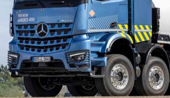 Mercedes-Benz eArocs 8×4, el nuevo camión eléctrico
