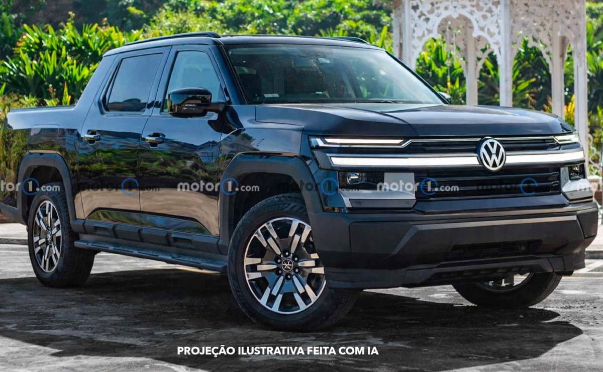 Nueva Volkswagen Amarok 2027: así sería la pick up con motor híbrido y más de 470 CV 3 Nueva Volkswagen Amarok 2027 frente 1