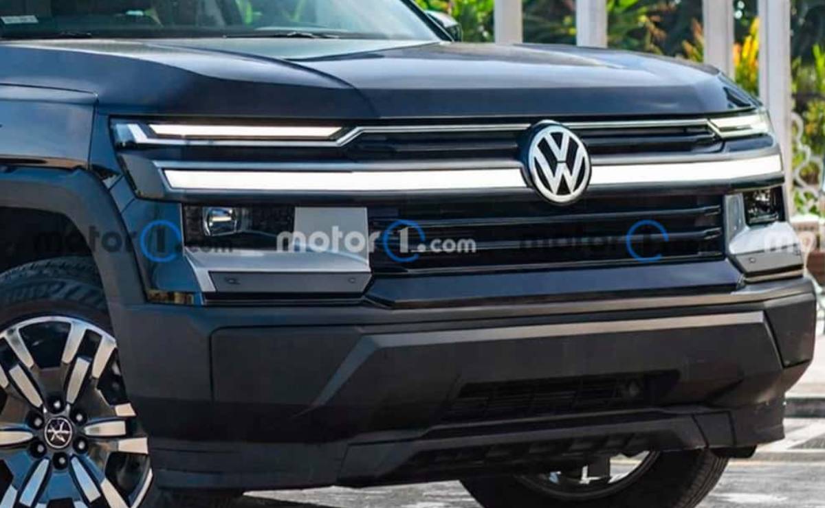 Nueva Volkswagen Amarok 2027: así sería la pick up con motor híbrido y más de 470 CV 1 Nueva Volkswagen Amarok 2027 teaser