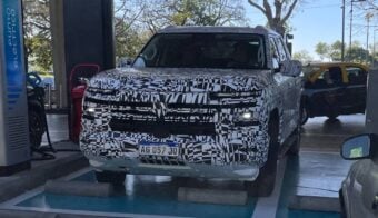 Nueva Volkswagen Amarok camuflada 1
