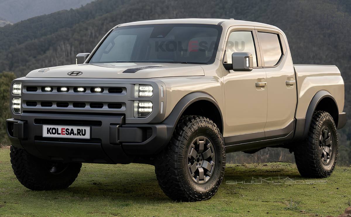 Nueva pick up Hyundai frente