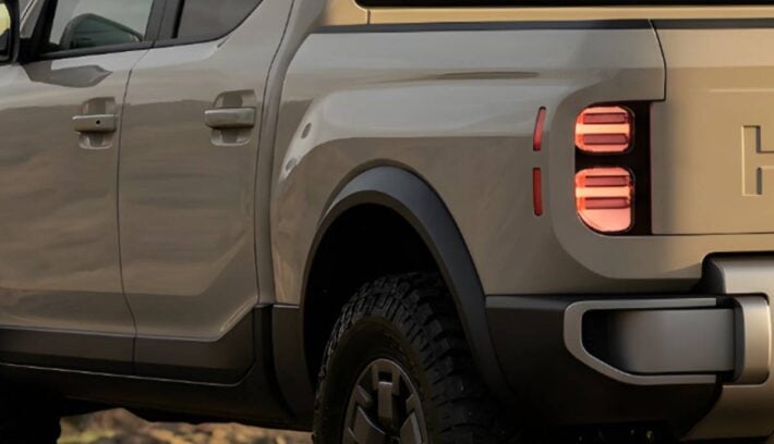 Nueva pick up Hyundai teaser