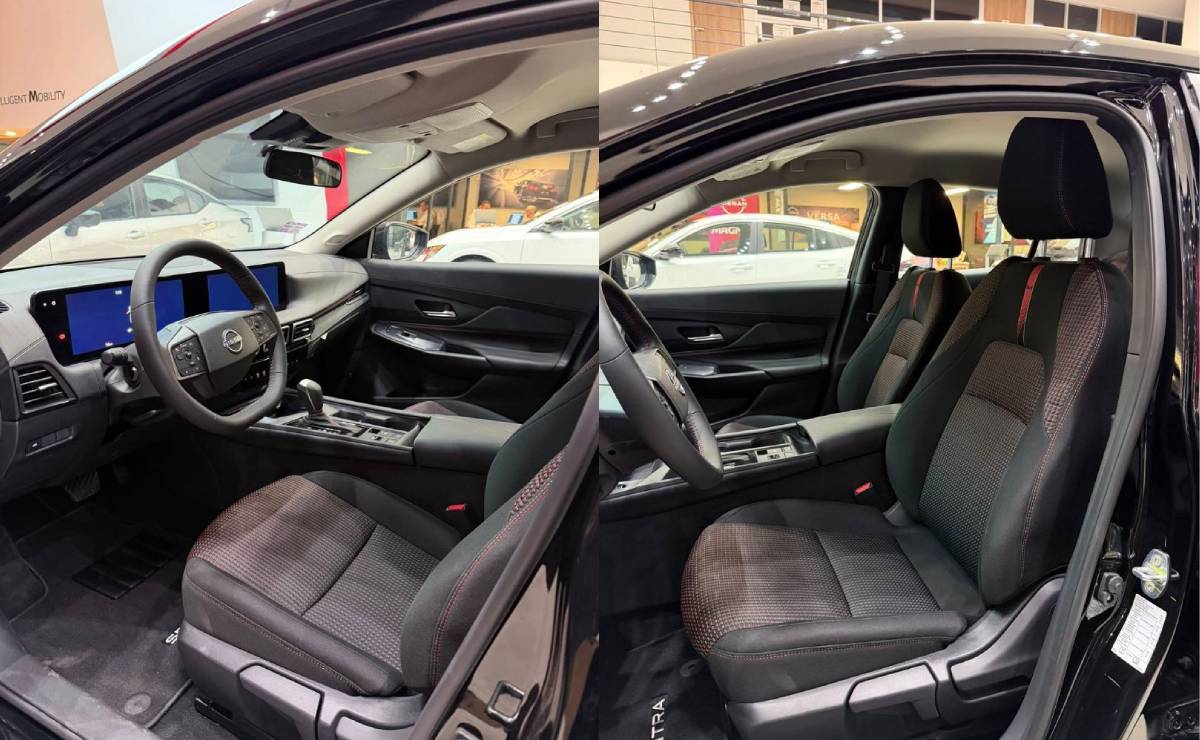 Nuevo Nissan Sentra SR interior