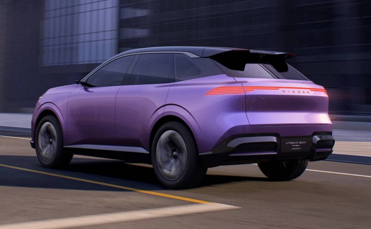 Nuevo Nissan Urban PHEV trasera