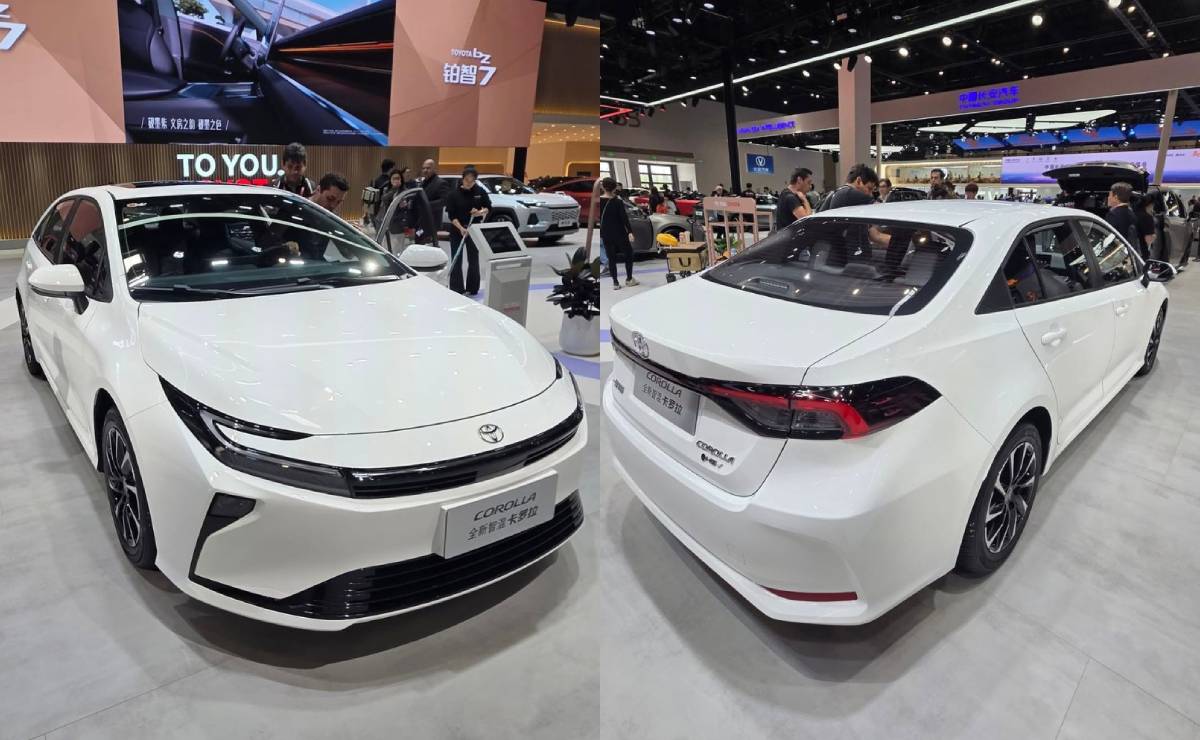 Nuevo Toyota Corolla 2026 frente cola