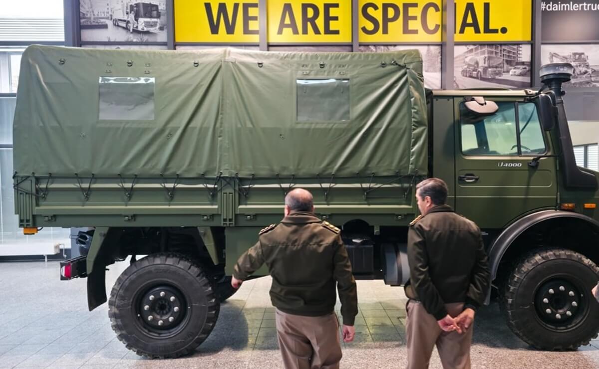 Nuevos camiones para el Ejercito