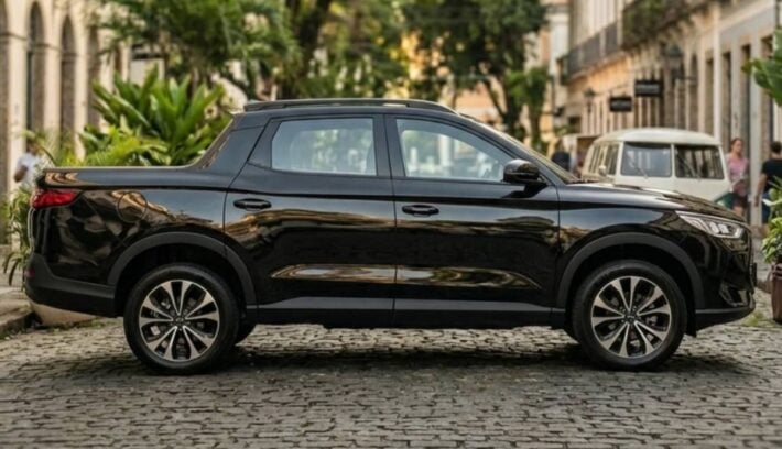 Pick up BYD Mako perfil