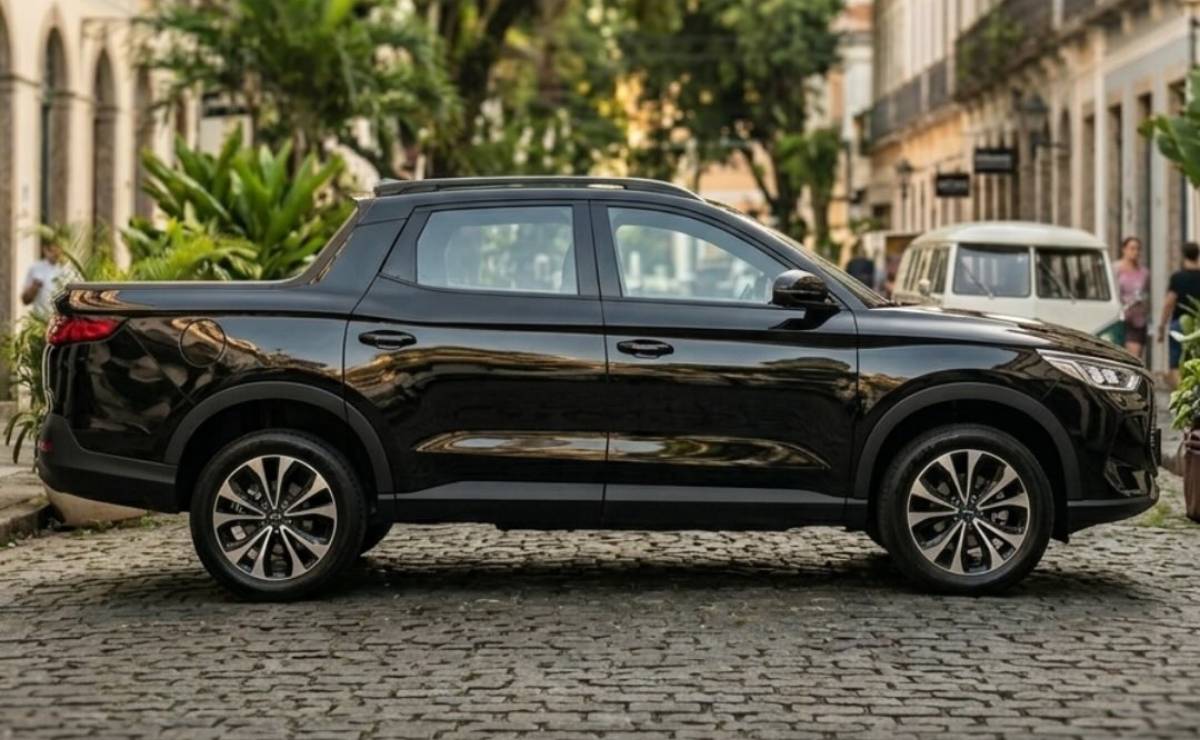 Pick up BYD Mako perfil