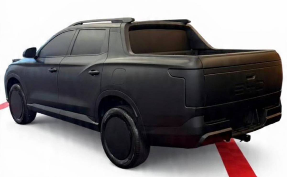 Pick up BYD Mako trasera