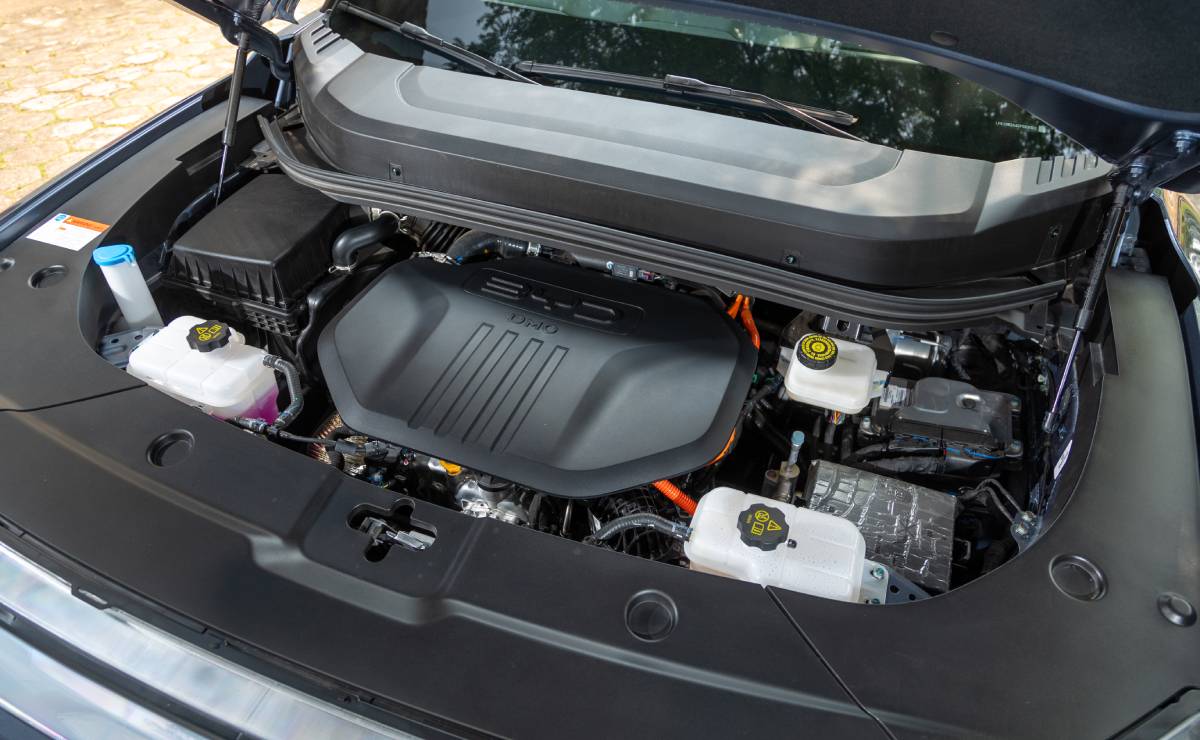 Pick up BYD Shark motor 3