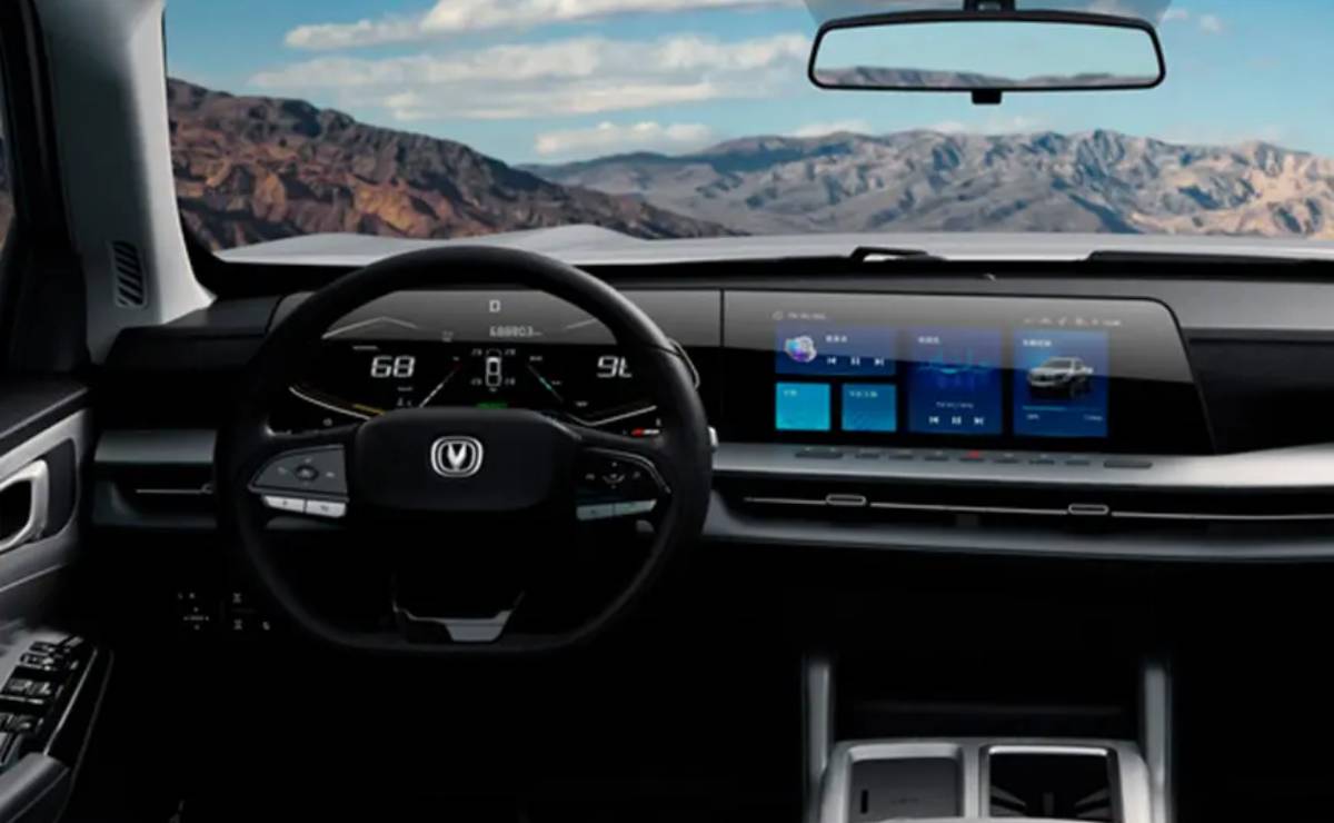 Pick up Changan Hunter Reev interior