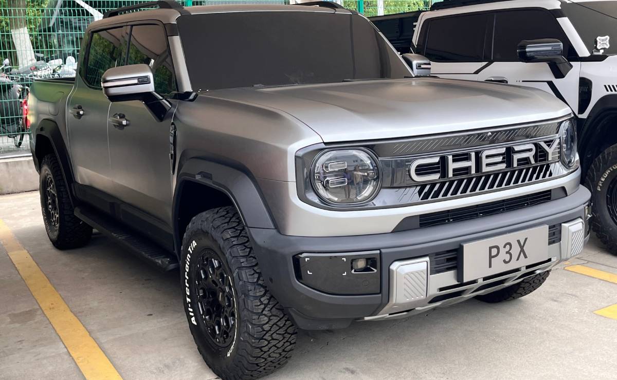 Pick up Chery KP31 frente 2