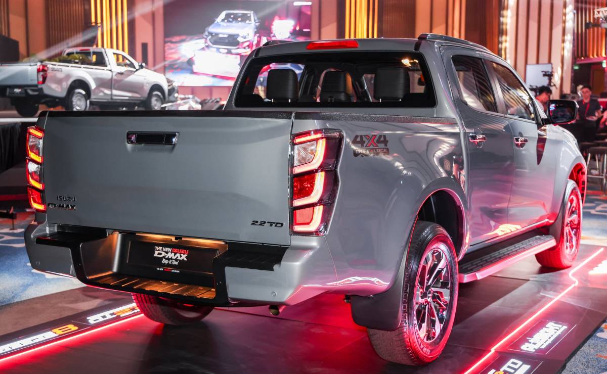 Pick up Isuzu D Max 2026 trasera