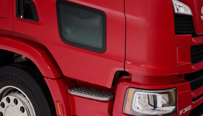 Scania P 360 4x2 con la máxima calificación en Euro NCAP