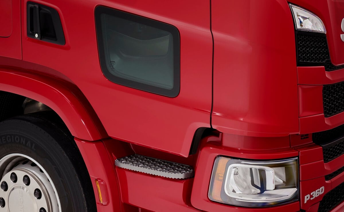 Scania P 360 4x2 con la máxima calificación en Euro NCAP