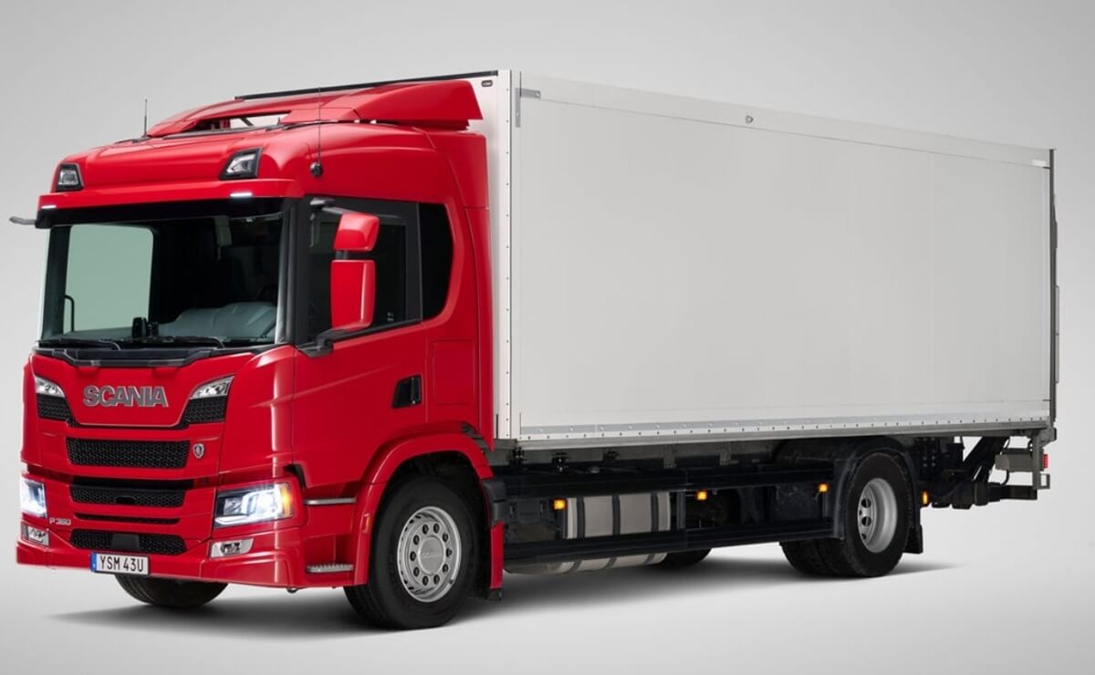 Scania y una de sus cabinas