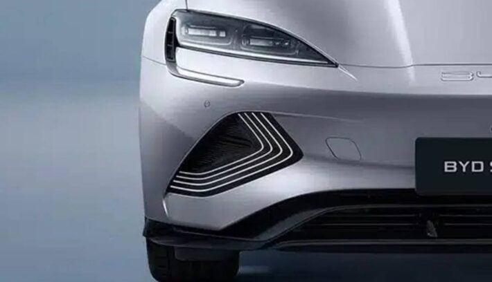 Sedan BYD Seal teaser